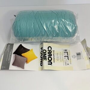 Caron One Pound Yarn Color Soft Sage 1 Skein 100% Acrylic Unused Missing Tag